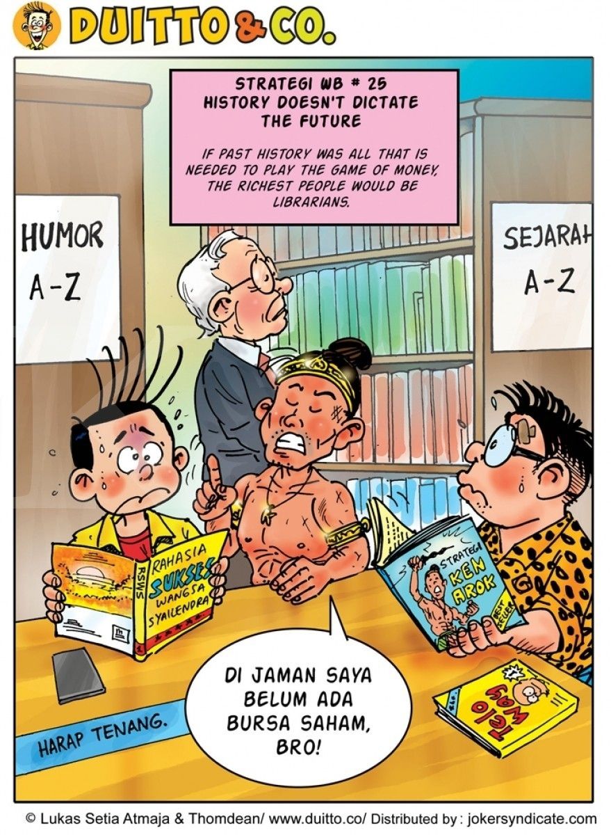 Strategi WB ke-25: History doesn't dictate the future