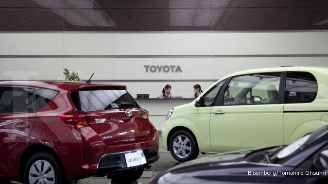 Penjualan naik di AS, Toyota naikkan target laba