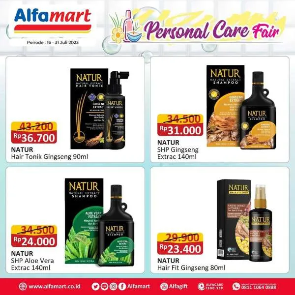 Promo Alfamart Personal Care Fair Periode 16-31 Juli 2023