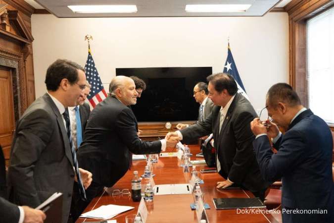 Menko Airlangga Temui Secretary Lutnick & Ambassador Greer, Bahas Tarif Resiprokal AS