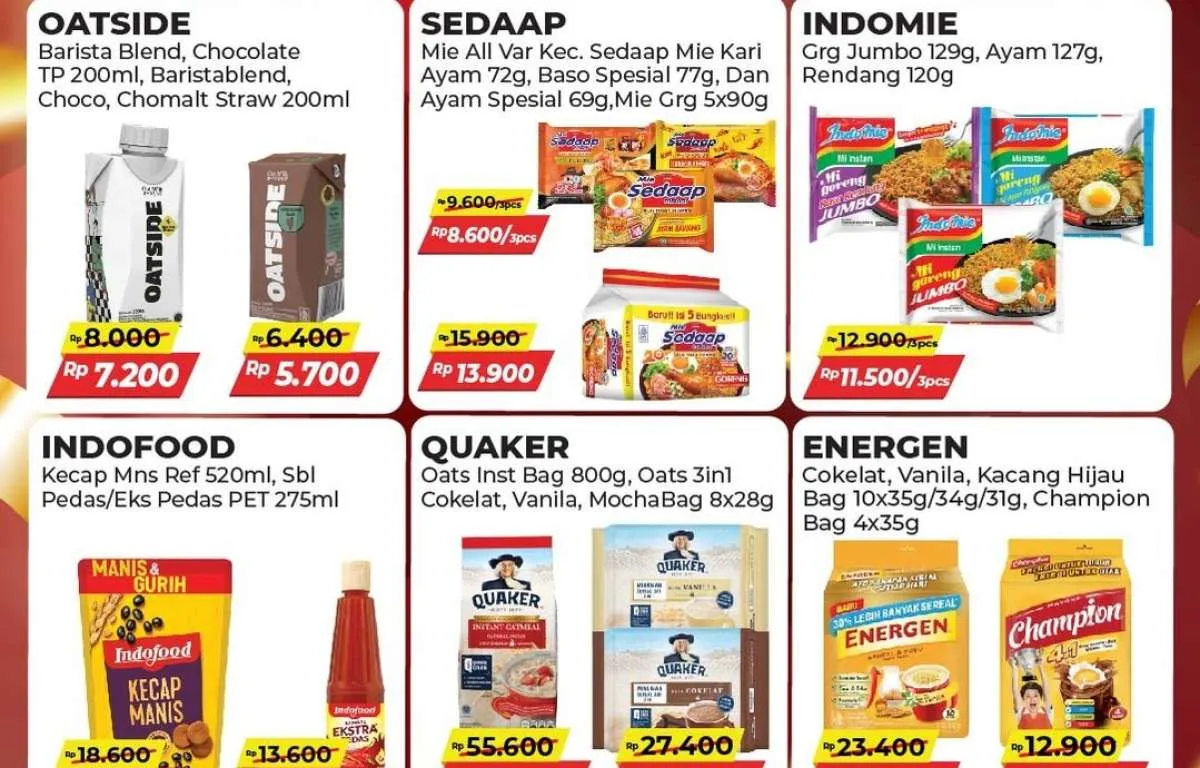 Promo Alfamart Paling Murah Sejagat 16-23 April 2025, Indomie Jumbo Beli 3 Jadi Murah