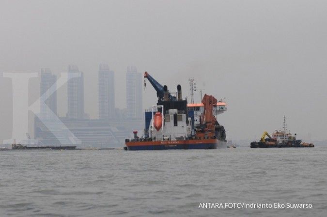 Proyek reklamasi pantai Jakarta berjalan terus