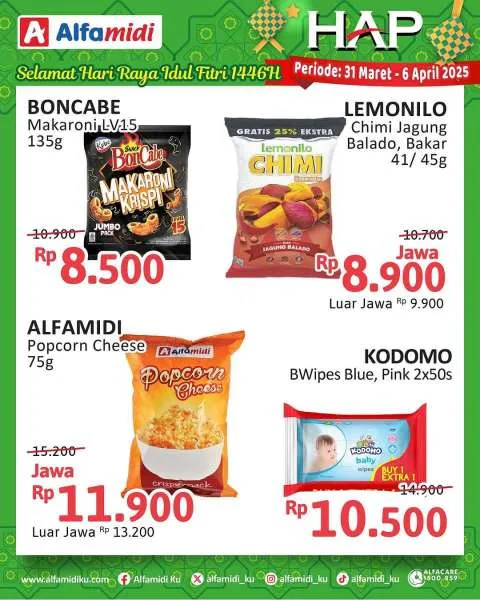 Promo Alfamidi Hemat Satu Pekan Periode 31 Maret-6 April 2025