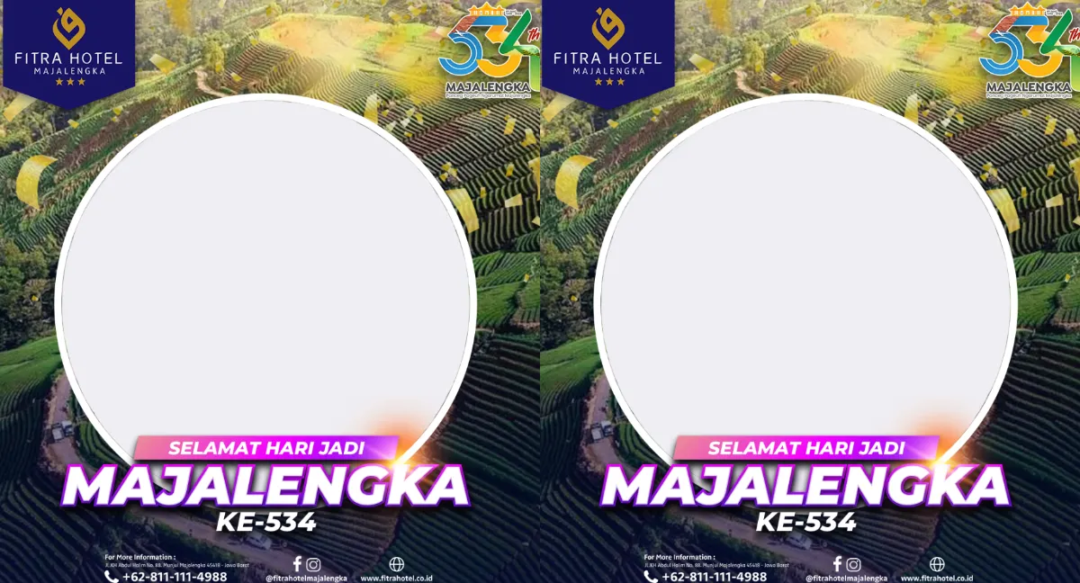 25 Twibbon Hari Jadi Majalengka ke 534 Tahun, Pakai Bingkai Fotonya dan Bagikan di Me