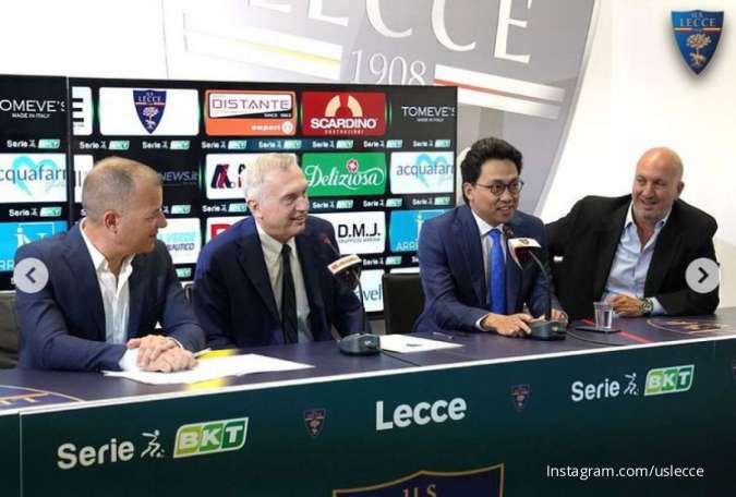 Kata CEO Emtek Alvin Sariaatmadja Setelah Akuisisi 10% Saham Klub Seri A Lecce 
