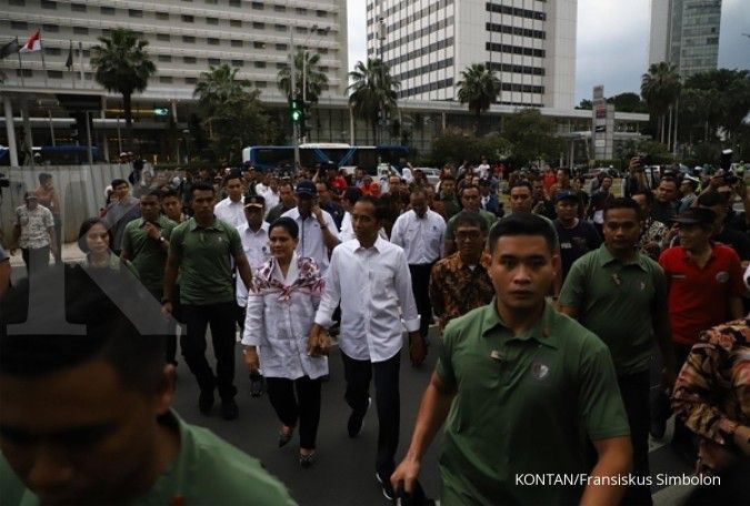 Pastikan terintegrasi, Jokowi coba Transjakarta dan MRT
