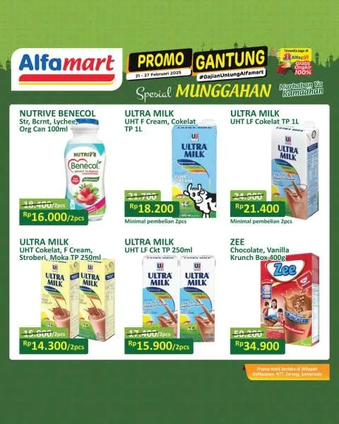 Promo Alfamart Gantung Spesial Munggahan Periode 21-27 Februari 2025