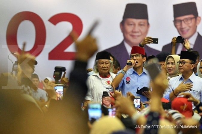 BPN klaim elektabilitas Prabowo-Sandiaga sudah ungguli Jokowi-Ma'ruf