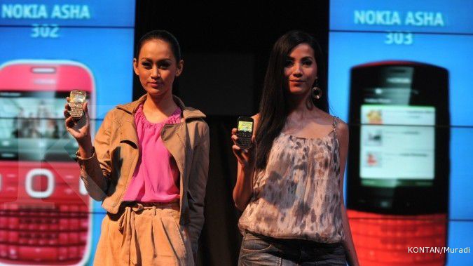 Nokia gandeng Telkomsel untuk Nokia Asha