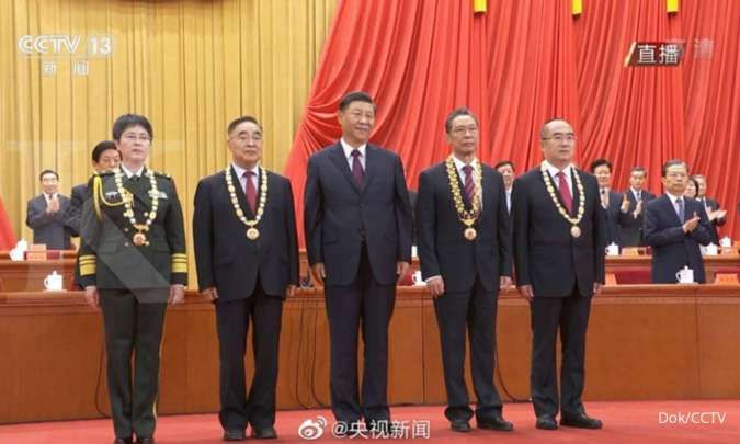 Xi Jinping beri penghargaan ke 4 pahlawan yang berjuang melawan virus corona