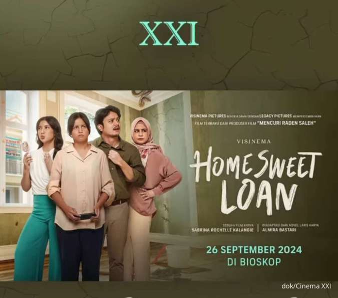 Promo Cinema XXI 1-2 Oktober 2024, BCA Cashback 20% Tiket Film Home Sweet Loan