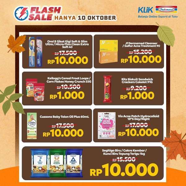 Promo 10.10 di Klik Indomaret 10 Oktober 2024