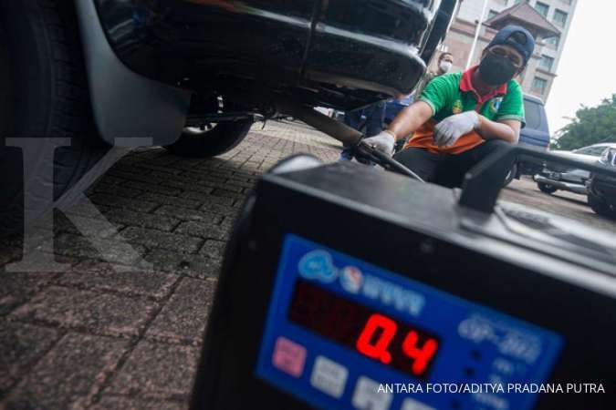 Kendaraan tak lulus uji emisi, denda tilang Rp 500.000 berlaku mulai 13 November 2021