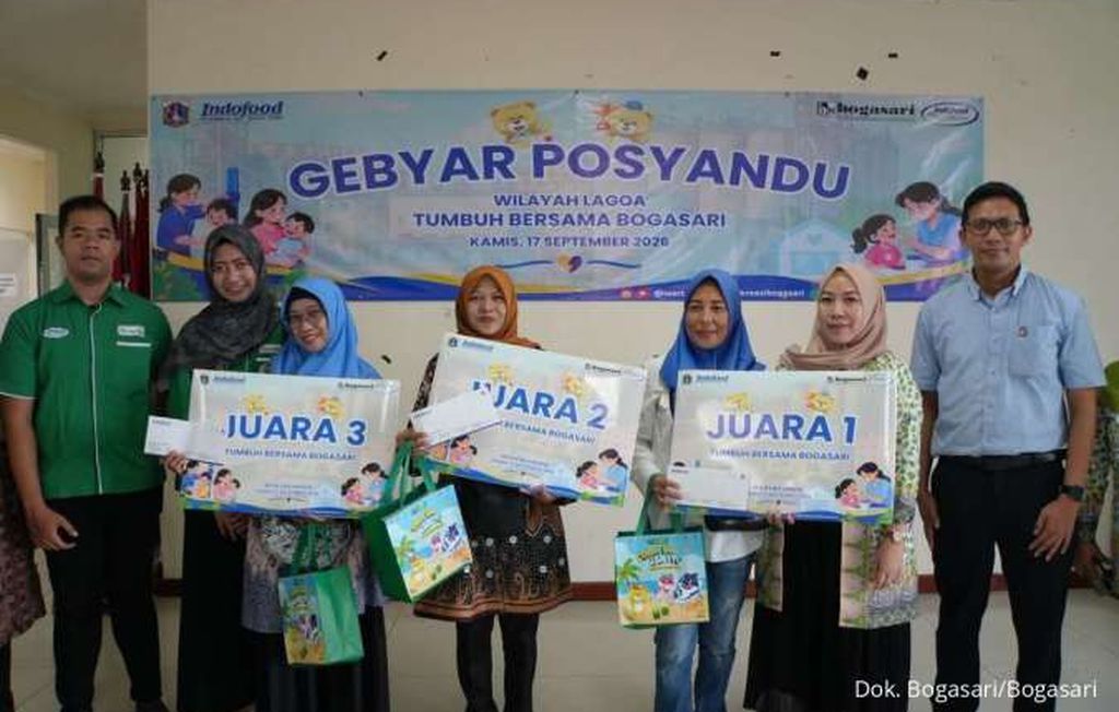 Bogasari Gelar Edukasi Cegah Stunting Lewat Gebyar Posyandu 