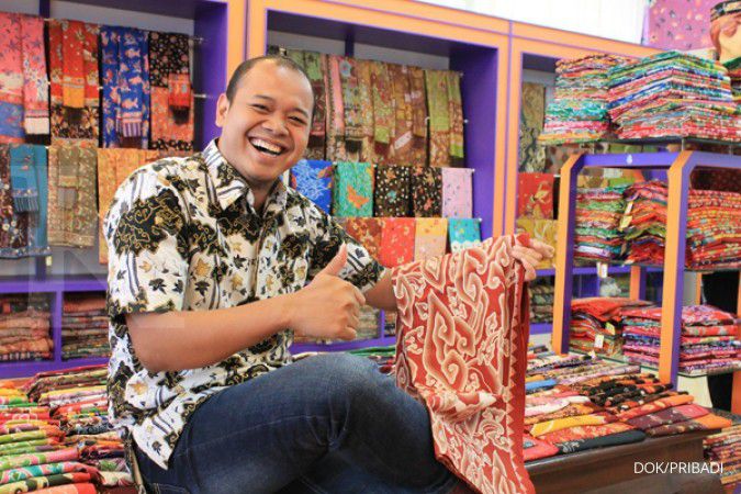 Ibnu juragan batik termuda asal Cirebon