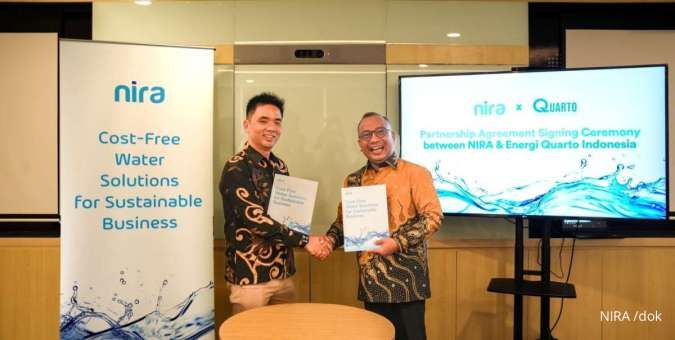 Perluas Pasar Pengolahan Air Industri, NIRA Gandeng Energi Quarto Indonesia