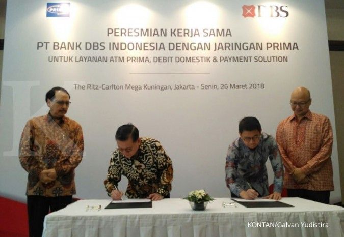 Perluas jaringan, DBS Indonesia gandeng ATM Prima