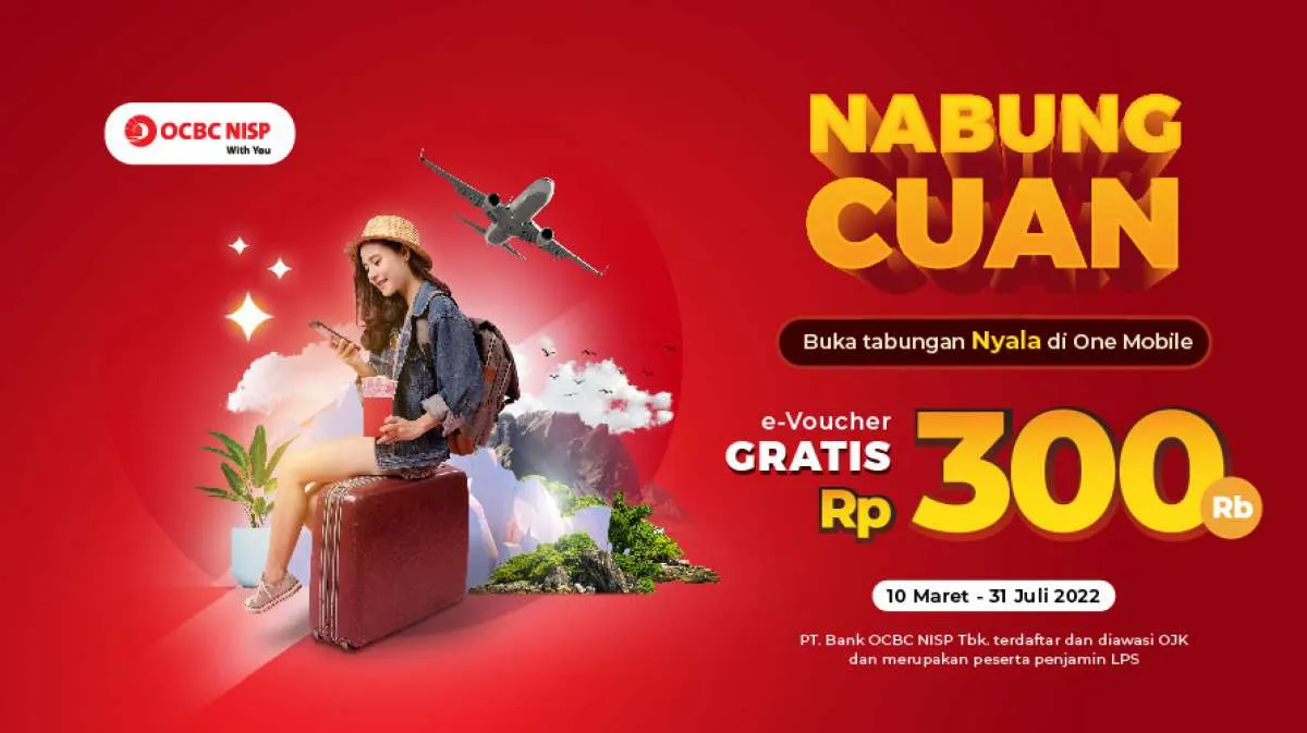 Promo OCBC NISP di Mister Aladin s.d 31 Juli, Dapatkan e-Voucher Gratis Rp300.000!