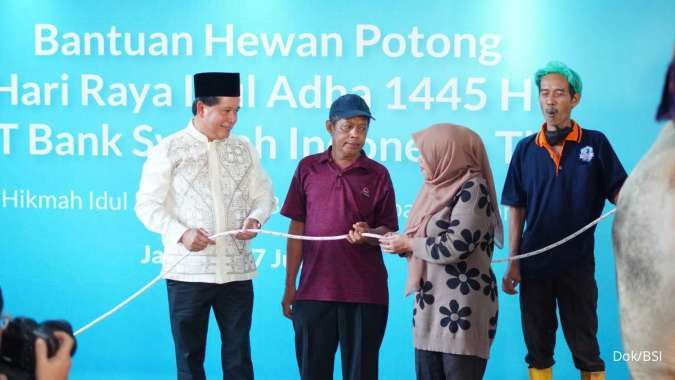 Momen Idul Adha 2024, Bank Syariah Indonesia (BRIS) Salurkan 9.390 Hewan Potong