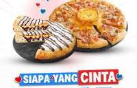 Promo Domino's Pizza Siapa Yang Cinta, Paket Volcano Cheese + Medium Pie Diskon 45%