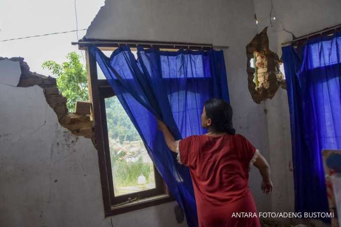 Sebanyak 267 Rumah Warga Terdampak Gempa Magnitudo 6,2 yang Terjadi di Garut
