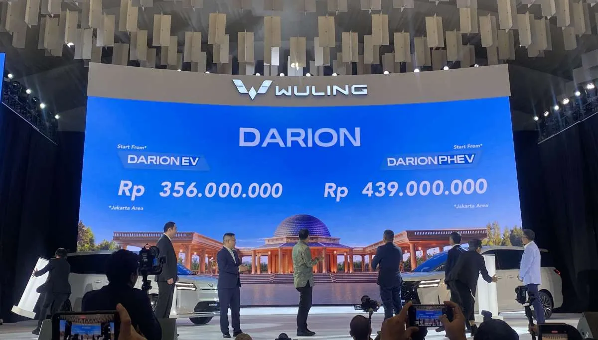 Wuling Darion Meluncur, MPV EV & PHEV Pertama Buatan Indonesia Seharga Rp 356 Juta