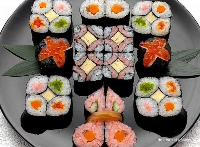 6 Jenis Maki Sushi Ala Jepang Berdasarkan Ukuran dan Penyajiannya