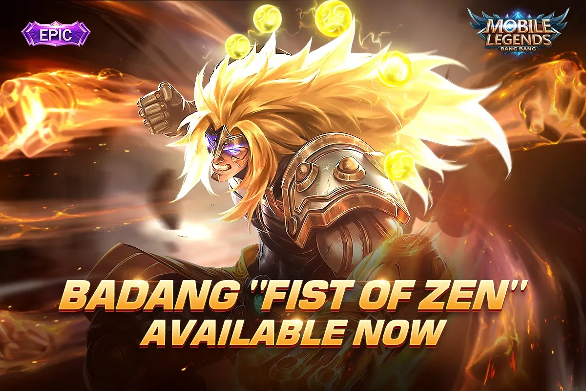 Skin Epic Badang sudah rilis, begini tampilannya