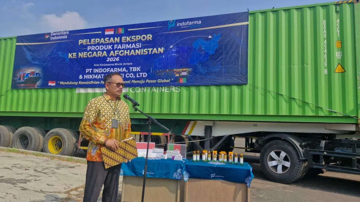 Indofarma Genjot Ekspor ke Afganistan