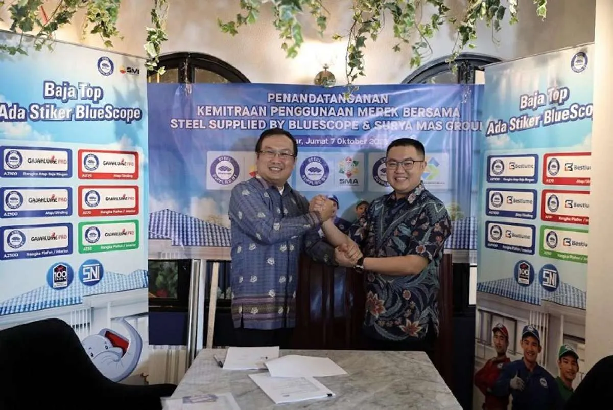 Steel Supplied by BlueScope Sebagai Penjaminan Mutu Kualitas Rangka Baja Ringan 