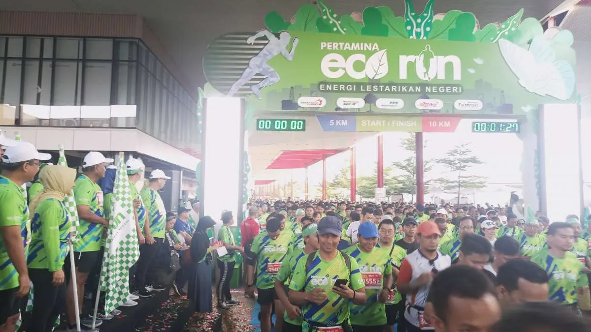 Hari ini, gelaran Eco Run Pertamina diikuti 7.500 peserta