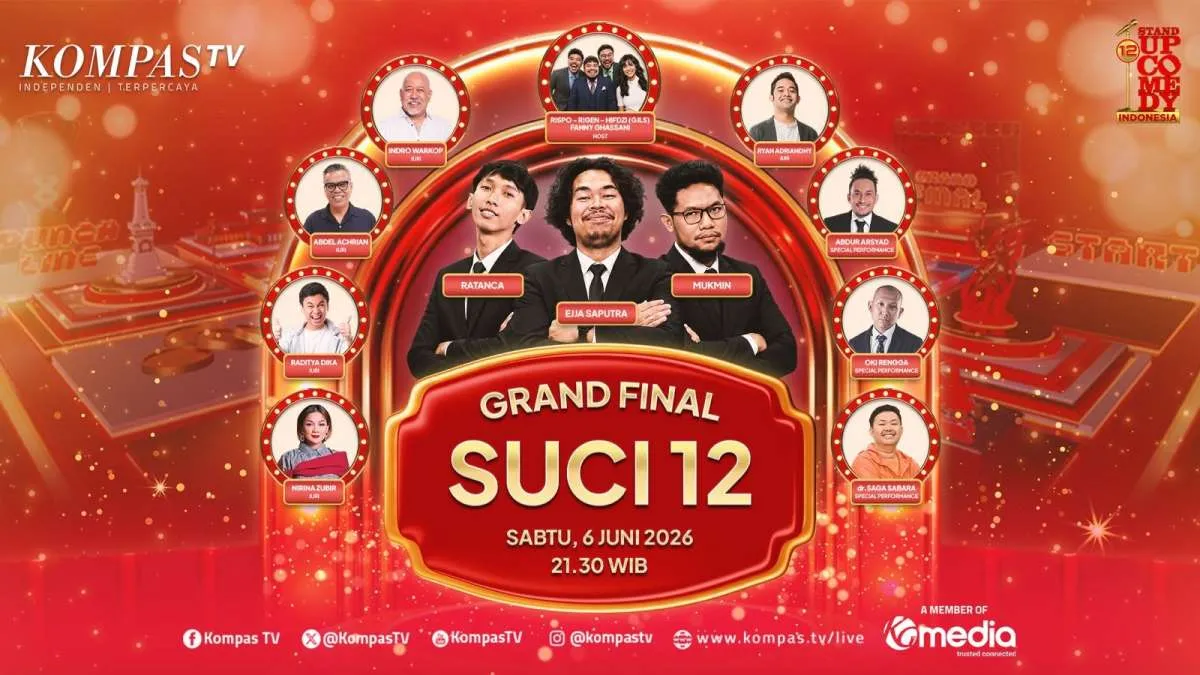 Grand Final SUCI 12 Spektakuler, Mukmin menjadi Juara 1 SUCI 12 KompasTV!!