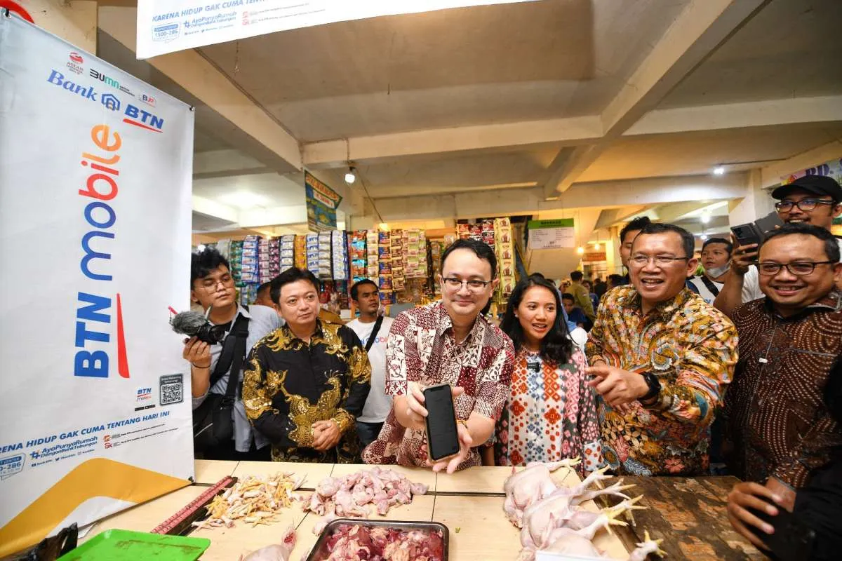 Permudah Pedagang, Bank BTN Dorong Digitalisasi Pasar Tradisional