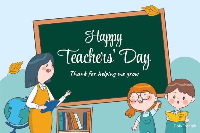 25 Kartu Ucapan Hari Guru Nasional, Cocok Dikirim untuk Ungkapan Terima Kasih
