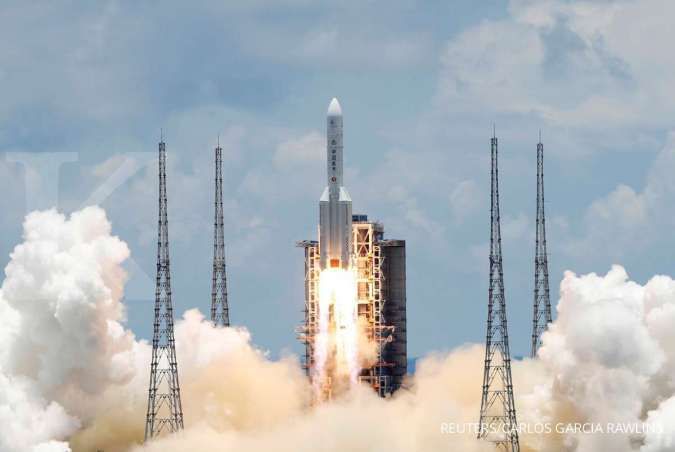 China sukses luncurkan misi satelit tanpa awak ke Planet Mars
