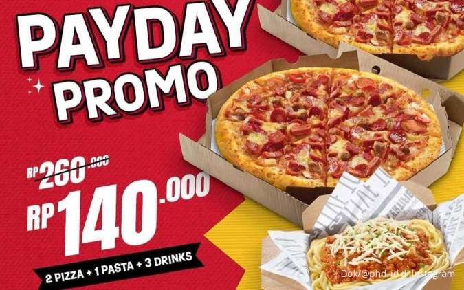 Promo PHD Payday Desember 2024 Berakhir Besok, Pizza-Pasta & Minuman Harga Spesial