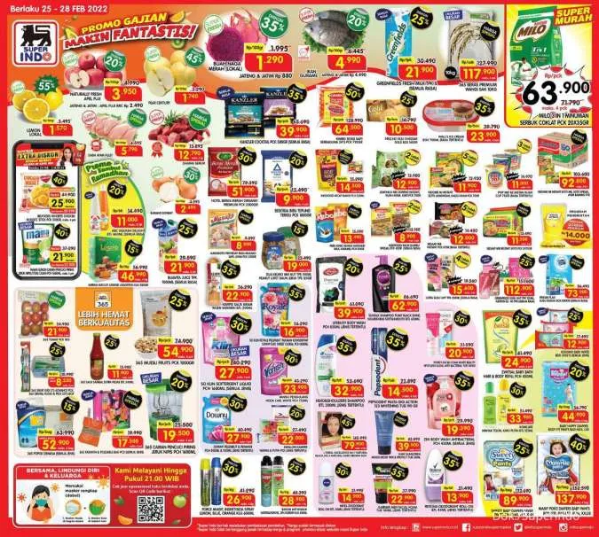 Promo Superindo Periode 25-28 Februari 2022