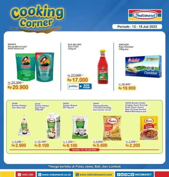 Harga Promo Indomaret Terbaru 12-18 Juli 2023, Promo Super Hemat Mingguan