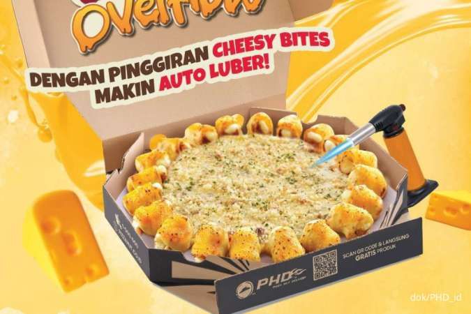 Menu Baru Cheese Overflow Pizza Ukuran Personal Mulai Rp 52.728 di Promo PHD