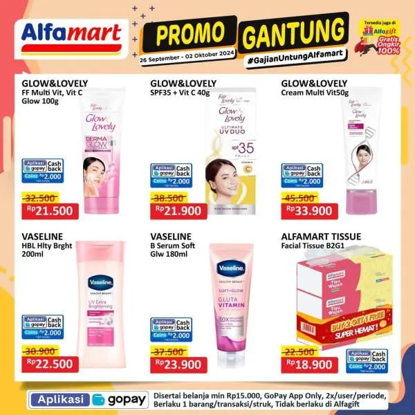 Promo Alfamart Gantung Periode 26 September-2 Oktober 2024