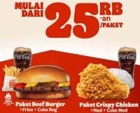Promo Paket King Deals di Burger King Hemat Maksimal, Mulai Rp 25.000-an Saja