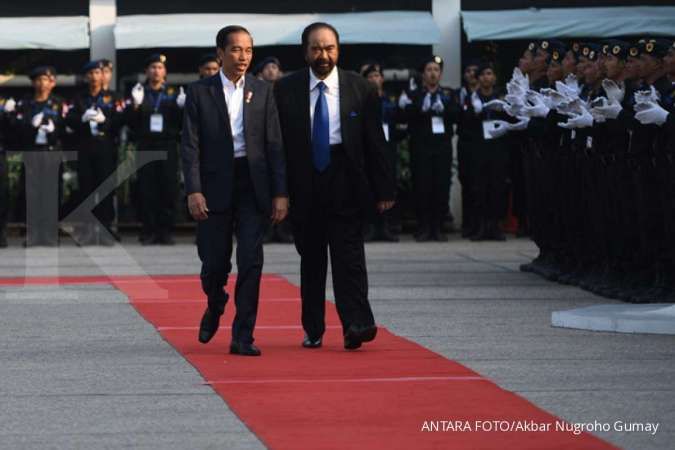 Jokowi Beberkan Pertemuannya dengan Surya Paloh di Istana, Ini Yang Dibahas