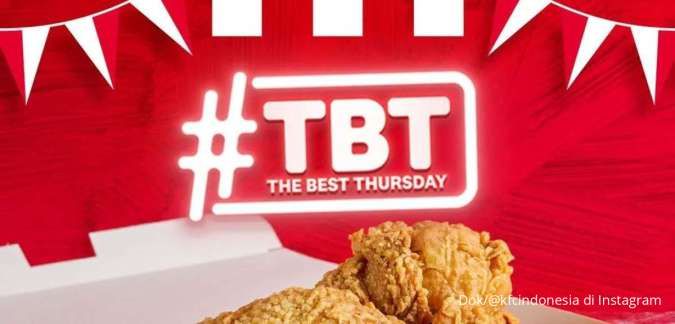 Promo KFC The Best Thursday 17 Agustus 2023, Promo Spesial Hanya di Hari Kamis