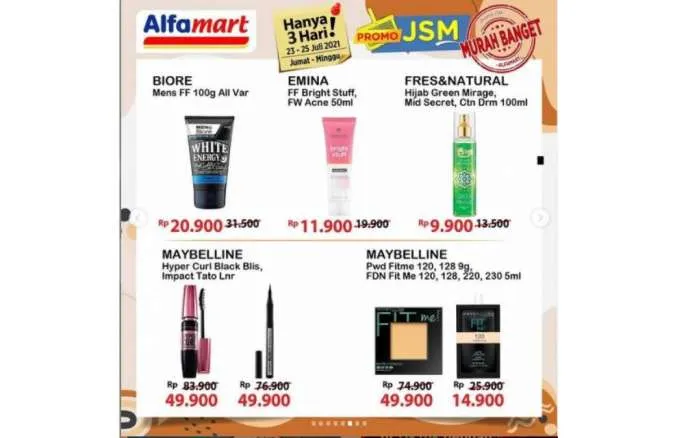 Promo JSM Alfamart 23-25 Juli 2021