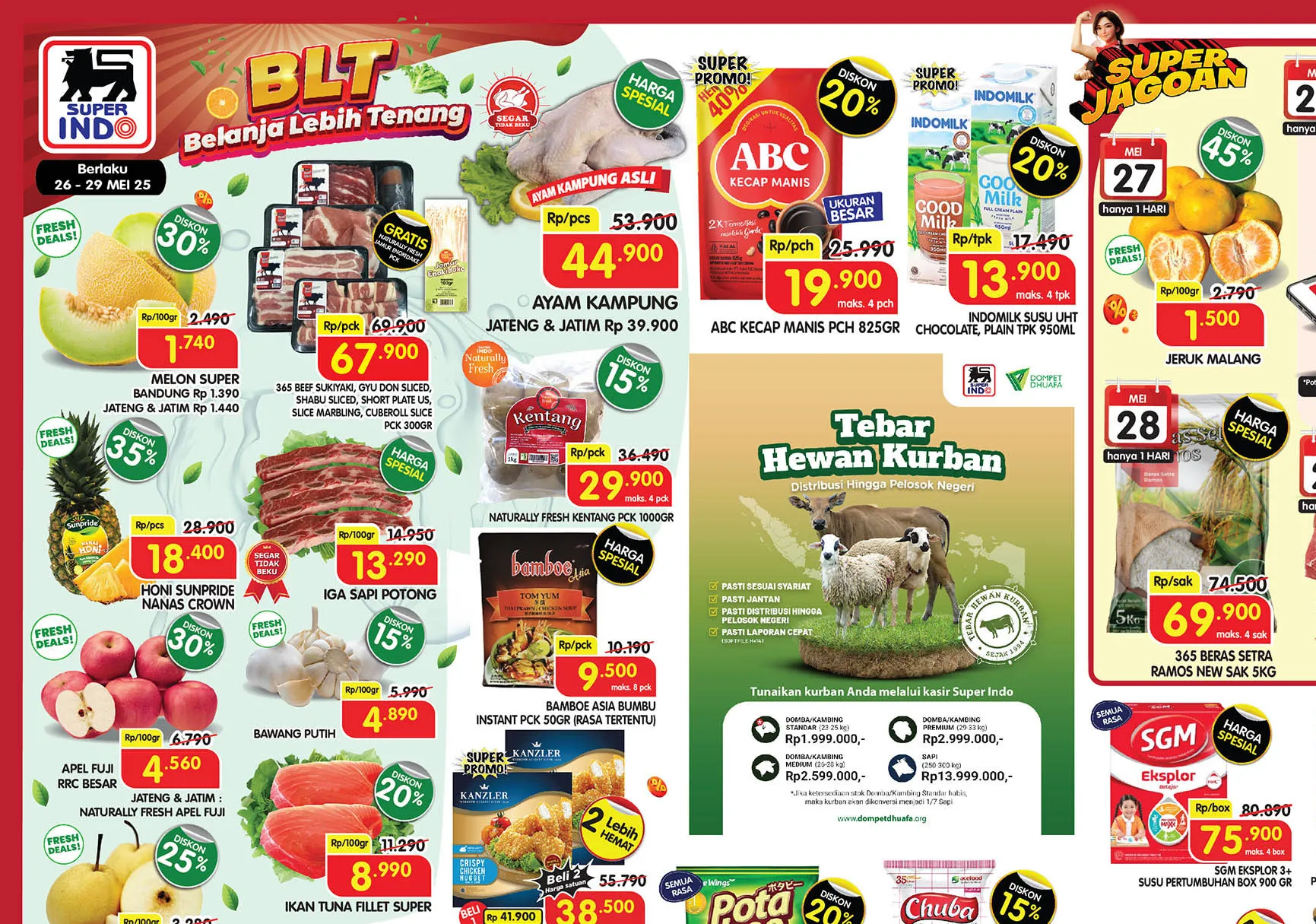 Promo Superindo Weekday 26-29 Mei 2025