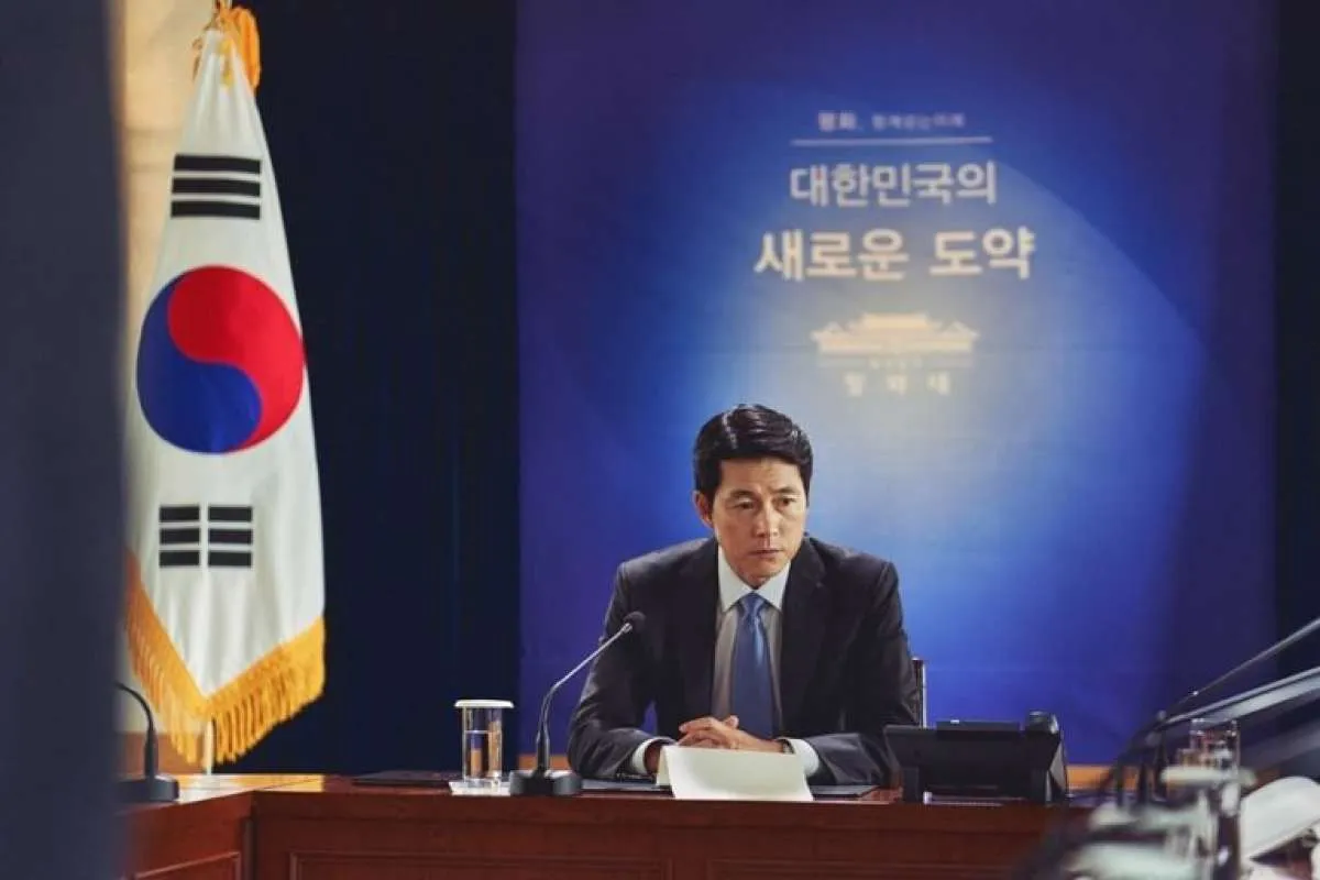 Jung Woo Sung akui percaya diri jadi Presiden Korsel yang tampan di Steel Rain 2