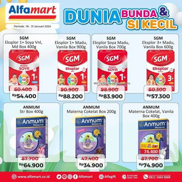 Promo Alfamart Terbaru Susu Hemat 16-31 Januari 2024