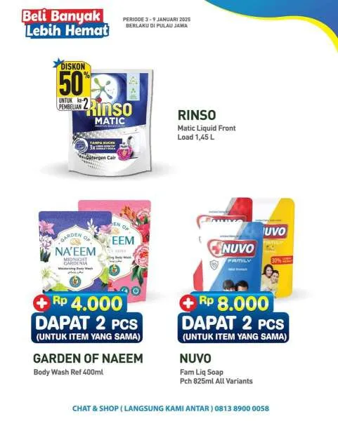 Promo Hypermart Beli Banyak Lebih Hemat Periode 3-9 Januari 2025