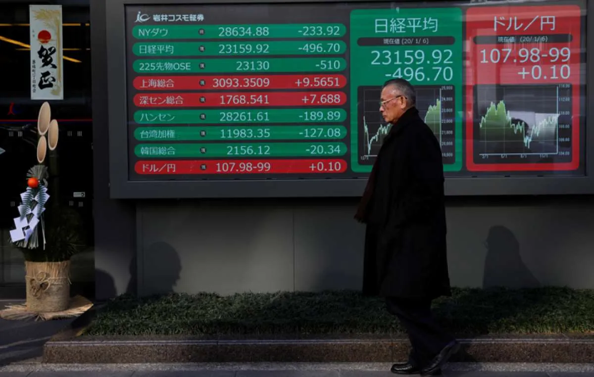Bursa saham Asia berbalik menguat setelah anjlok di awal pekan