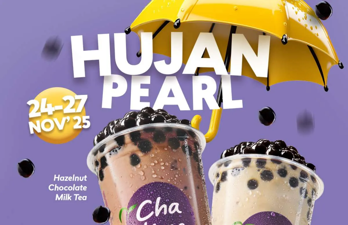 Promo Chatime Hujan Pearl November, Cup Large Rp 25.000 Mulai Hari Ini